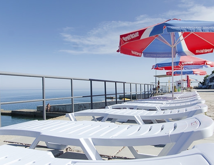 Оборудованный пляж - Курортный отель «Морской Уголок»