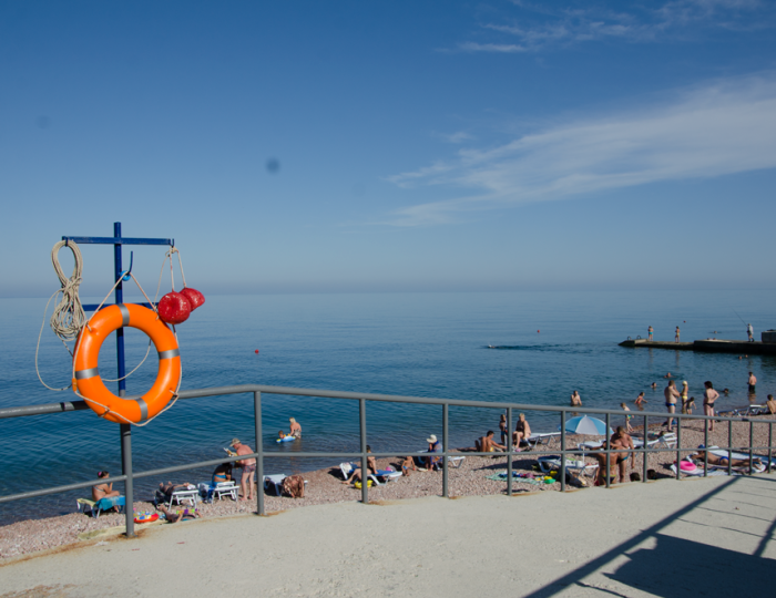 Оборудованный пляж - Курортный отель «Морской Уголок»